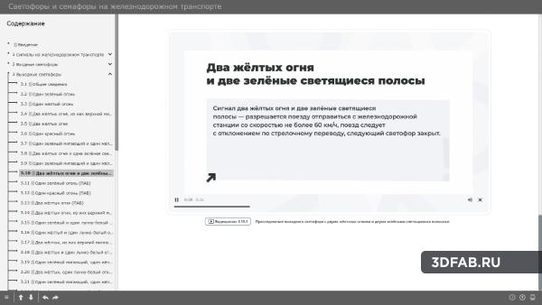 %name Электронный образовательный ресурс «Светофоры на железнодорожном транспорте»