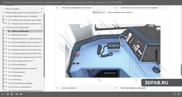%name Микропроцессорная система управления и электрическая схема тепловоза 2ТЭ25КМ